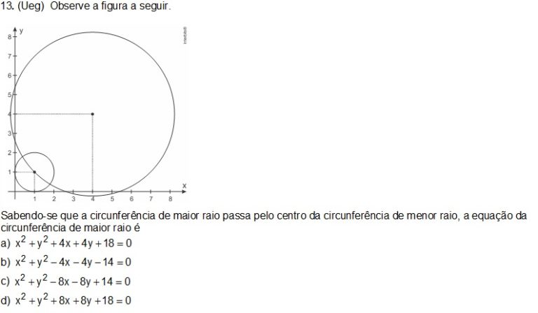 Geometria Analítica Circunferência 10 Em Matemática